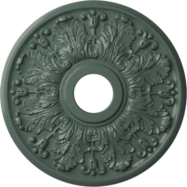 Ekena Millwork Apollo Ceiling Medallion (Fits Canopies up to 5 5/8"), 16 1/2"OD x 3 5/8"ID x 1 1/8"P, Cloud Burst CM16APCBF - main